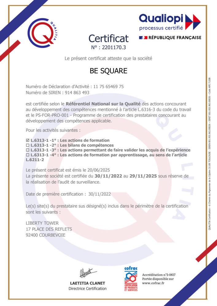 2201170.3 - Certificat de Conformité Qualiopi